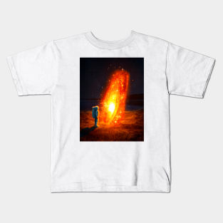 Lava Galaxy Kids T-Shirt